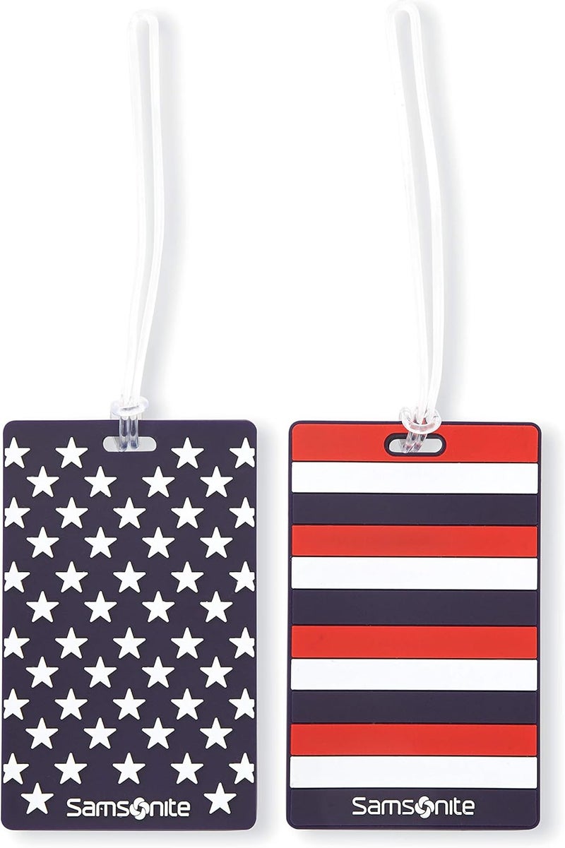 Samsonite Designer Luggage ID Tag, Stars & Stripes, One Size - Image 3